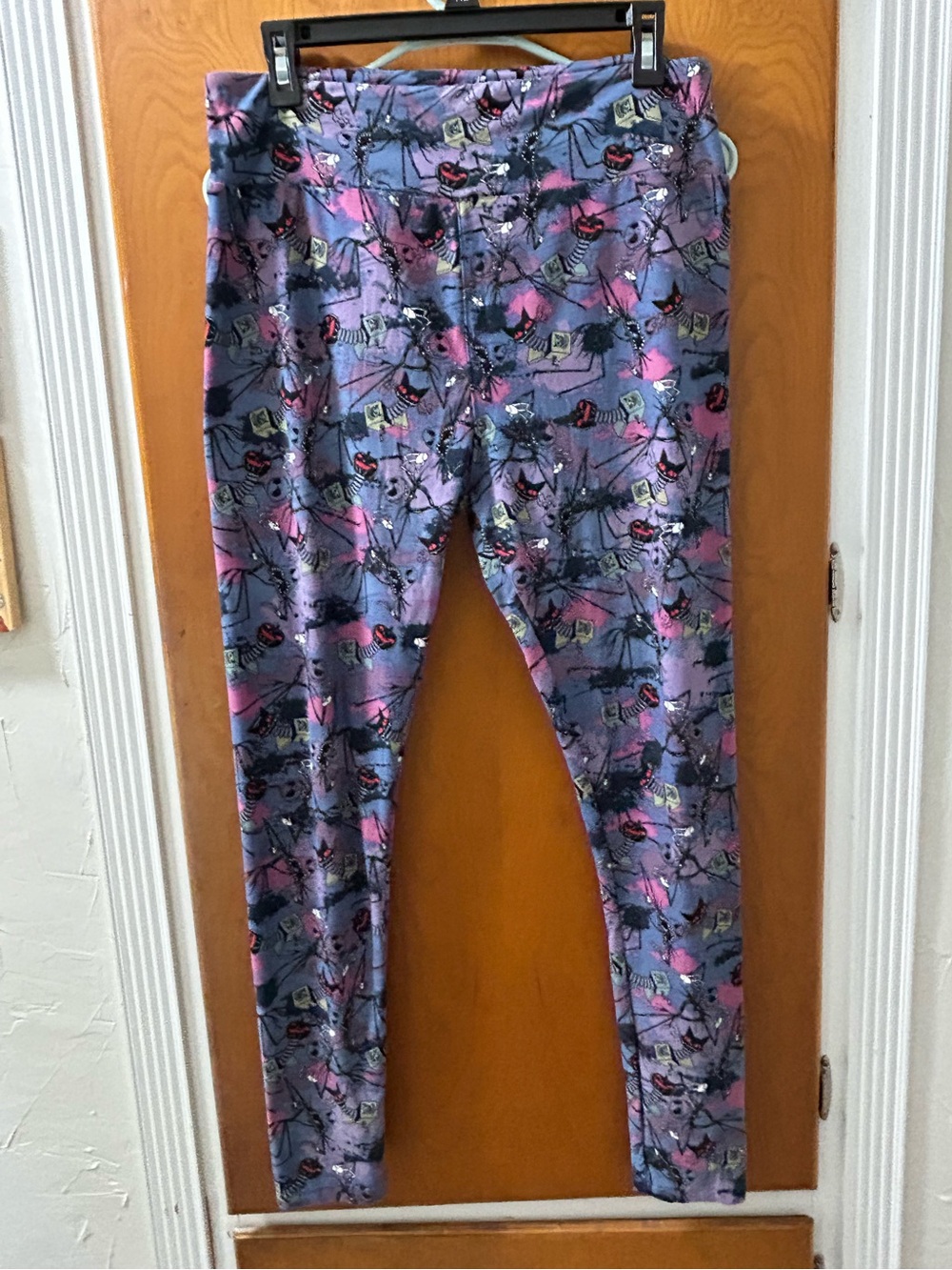 Lularoe Nightmare before Christmas themed leggings